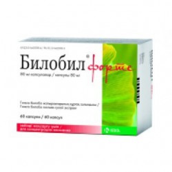 Билобил форте капс. 80 мг 60 шт.