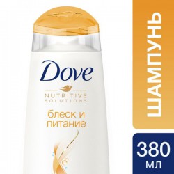 Шампунь Dove Терапи Блеск и питание 380 мл