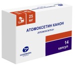 Атомоксетин Канон, капсулы 25 мг 14 шт